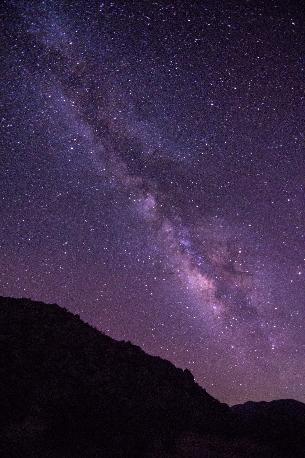 Milk Way Galaxy over Anza Borrego, CA.