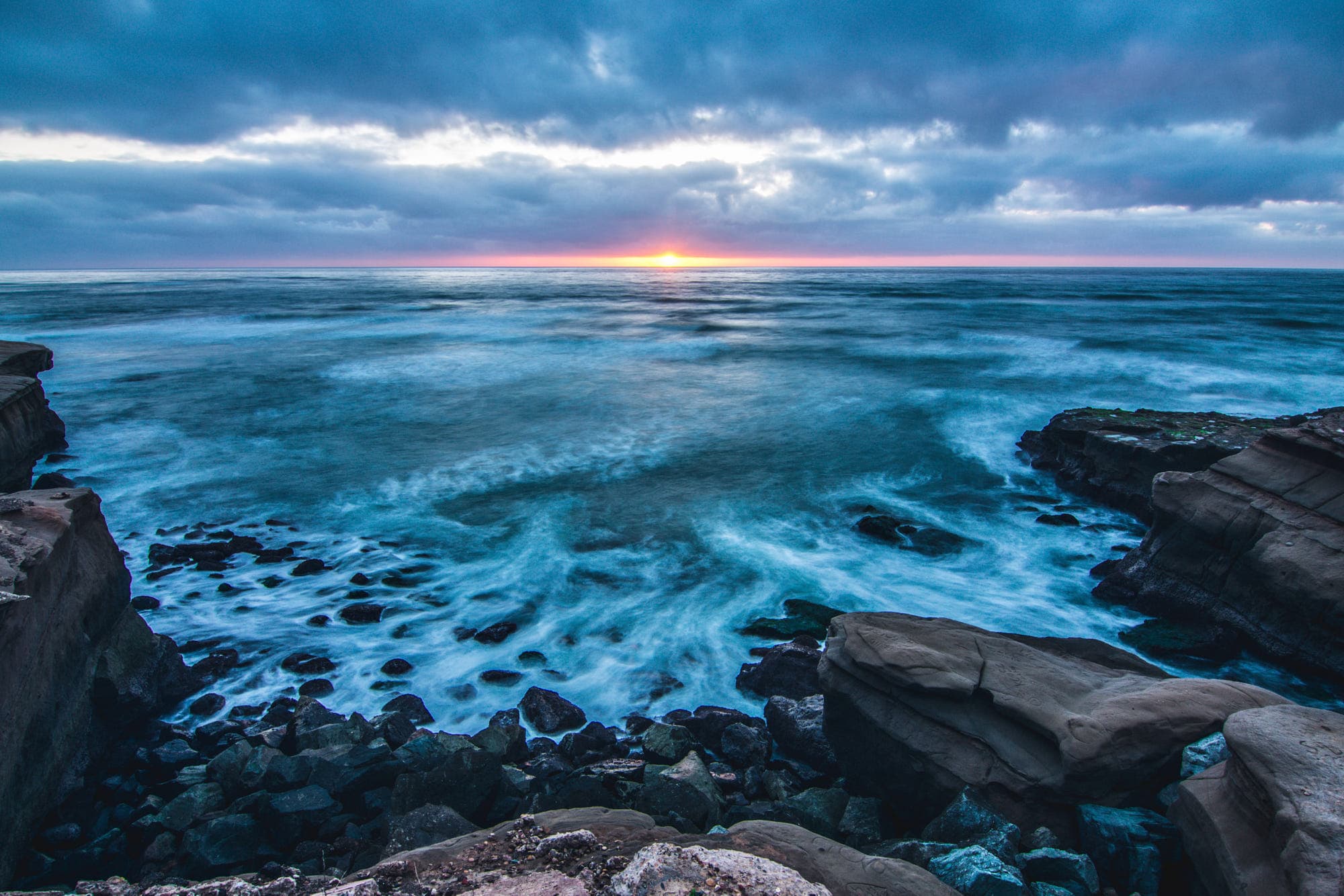 Sunset cliffs.
